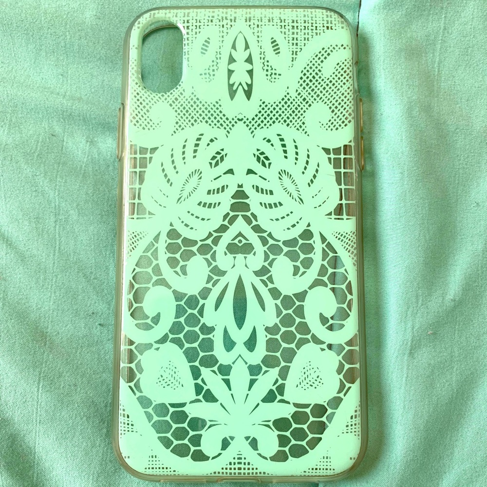 Teal Ridged Plastic, HayDay, iPhone XR Case